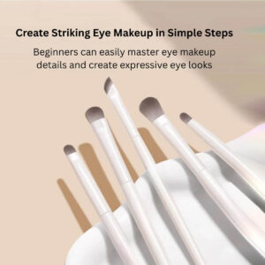 Beginner friendly eye makeup brushes for creating expressive eye looks