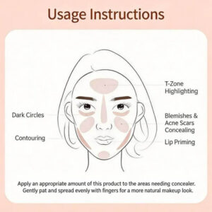 Close up of the concealer pot showing the creamy consistency