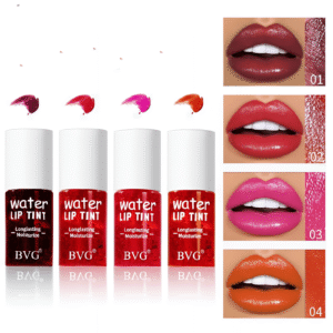 BVG 4-color mini capsule lipstick set in gift box packaging