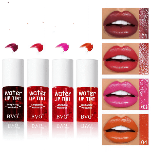 BVG 4-color mini capsule lipstick set in gift box packaging