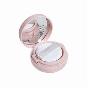 SVPEV SHOCK Cushion Cream Blush in Peach Pink with packaging box