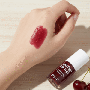 Texture detail of BVG velvet matte mini capsule lipstick