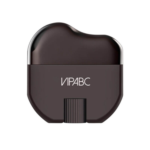 VIPABC portable cream contour stick in chocolate brown plastic casing